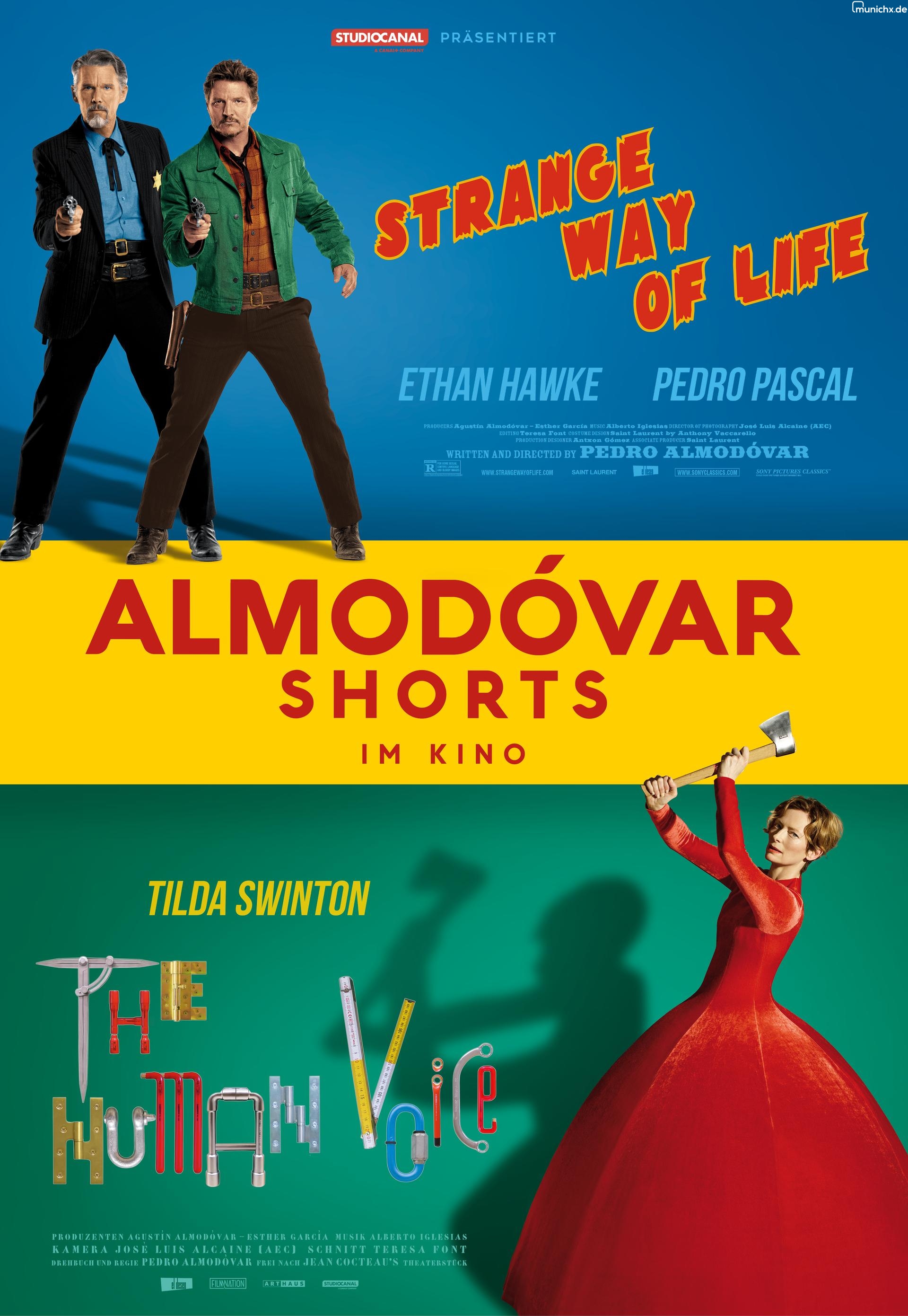 Almodóvar Shorts: Strange Way of Life (OV) & The Human Voice